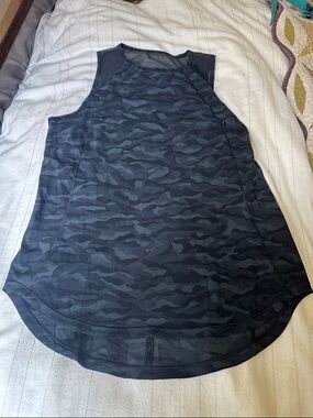 lululemon athletica Black Camo Racerback Tank